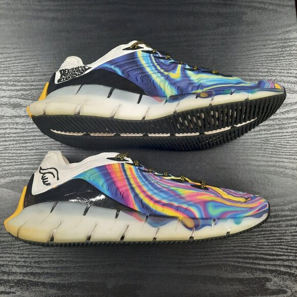 Reebok Zig Kinetica II Men's Running Shoes Size 12 2020 Peace Day Style FX3363 - Picture 5 of 9